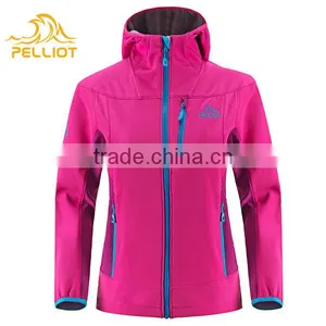 Softshell Jacket Women Waterproof Outdoor Garment thumbnail-1