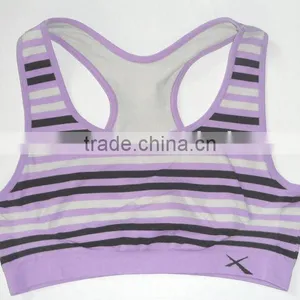 Hot Sell Seamless Lady Sport Underwear Camisole Bra thumbnail-1