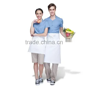 China OEM Staff Waiters Uniform Designs Work Wear Restaurant Uniforms thumbnail-1