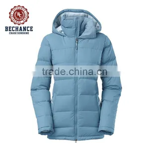H1037 Women Hoody Coat Long Overcoat Winter Jacket Wholesaler thumbnail-1