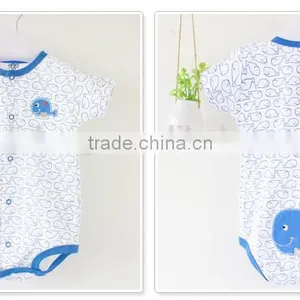 Bamboo Cotton Baby Bodysuits in China thumbnail-1