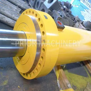 2 Stage Hydraulic Cylinder 1000mm Stroke thumbnail-1
