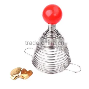 Metal Nutcracker Walnut Creative Stainless Steel Easy Open Nut Crackers Nutcrackers Nuts Opener Tool thumbnail-1
