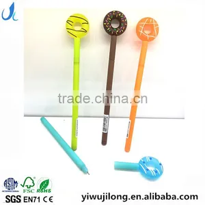 Creative Cute Novel Colorful Donut Shape Gel Pen Gift for School Kids thumbnail-1