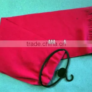 Red Color Polar Fleece Scarf thumbnail-1