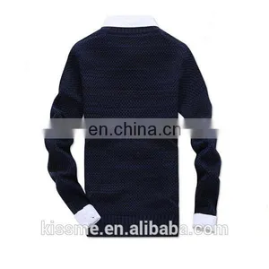 High Fashion Long Sleeve Knitwear in Men's Sweater thumbnail-3