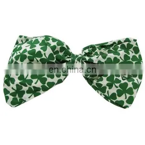 St. Patrick's Day Shamrock JUMBO Large Bow Ties thumbnail-3