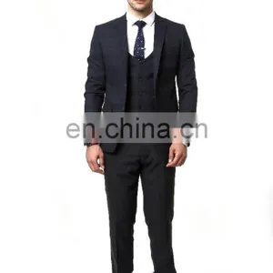 Wholesale Slim Fit 2 Button Men Suit (3 Pieces) thumbnail-1