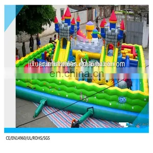 New Outdoor Juegos Inflables Kids Inflatable Playground on Sale thumbnail-1