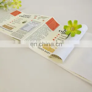 Customized Colorful Printing Adhesive PVC Sticker Organic Vegetables Packaging Label thumbnail-2