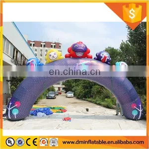 Advertising Inflatable Arch Gate/finish Line Entrance Arch H1098 thumbnail-1