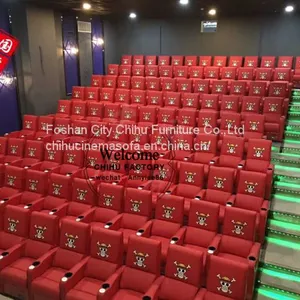 New Movie Theater Sofa Projects,fixed Back Vip Cinema Sofa thumbnail-2