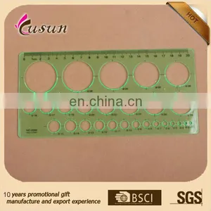 Factory Wholesale Cute Kids Patterning Letter Stencil Ruler thumbnail-1