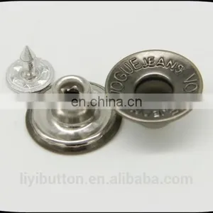 Direct Sale From Factory, Fashionable Bronze With Painting Brass Removable Button for Garment thumbnail-4