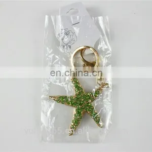 High Good Quality Gifts Metal Key Chain Star Creative Diamond Bag Accessories thumbnail-5