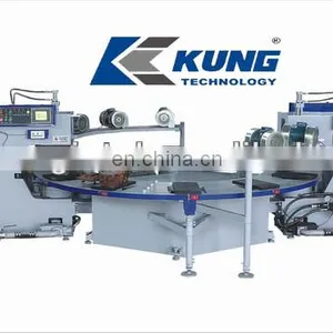 Small-Scale Automatic Two Color PVC TPR Shoes Sole Injection Machine thumbnail-2