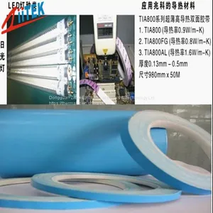 Instead of Mechanical Fixing Adhesive Thermal Conductive Tape With Fiberglass for LED Controller thumbnail-5