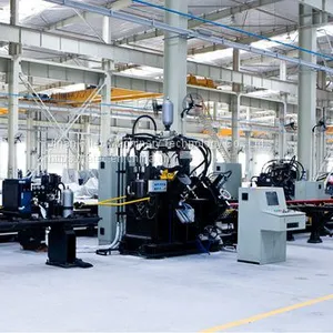 CNC Punching ,marking and Shearing Machine Line for Angle and Plates thumbnail-1