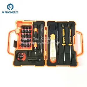 JM-8139 45-IN-1 Multi-Bit Screwdriver Set Spudger Tweezers for Mobile Phone Tablet Repair thumbnail-1