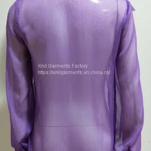 Silk Wrinkled Shirt SM016 thumbnail-2