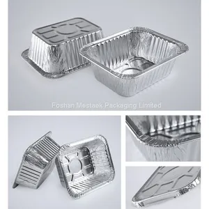 0.9 lb Disposable Aluminum Foil Loaf Pan thumbnail-2