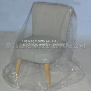 Plastic Sofa or Chair Cover Moving and Storage Bag Furniture Cover thumbnail-2