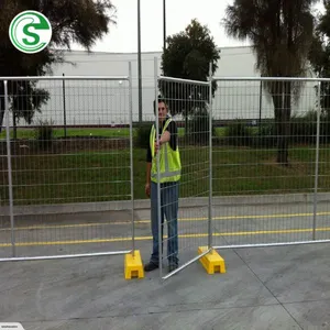 Warehouse Chain Link Fencing Cheap Temporary Fence Panel for Sale thumbnail-4