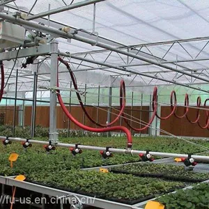 Multi Span PC GLASS Agricultural Greenhouse thumbnail-2