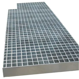 Road Drainage Platform Walkway Floor Steel Grating , Catwalk Steel Grating thumbnail-4