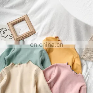 2020 Children's Wear Underwear Autumn Long Sleeve T-shirt With Good Elastic More Color Can Choose thumbnail-3
