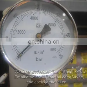 S60H Bosch Diesel Fuel Injector Injection Nozzle Tester With With 0-60 Mpa (0-600 Bar) Pressure Gauge in High Quality thumbnail-2