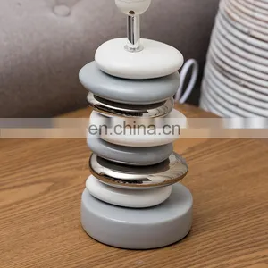 Nordic Simple Custom Hotel Nightstand Lamp Home Table Decoration Cheap Modern Bedside Lamp With Logo thumbnail-6