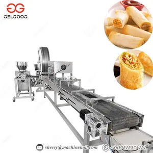 High Capacity Spring Roll Production Line, Egg Roll Making Machine thumbnail-1