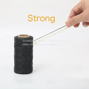 Colorful Leather Sewing Waxed Thread-Practical Long Stitching Thread for Leather Craft DIY/Bookbinding/Shoe Repairing/Leather Projects thumbnail-2