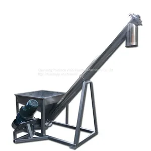 Thermal Processing Heater Screw Drying Auger Hollow Flight Heating Screw Conveyor thumbnail-5