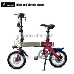 AEST Wholesale Good Quality Folding Electric Bike for Sale thumbnail-1