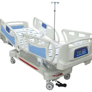 5-Function Electric Hospital Bed, Weighing-Type,vertical Columns Height System thumbnail-1