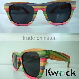 Italian Handmade Wood Sunglasses - Aviator Wooden Sunglasses Mens Sunglasses thumbnail-3