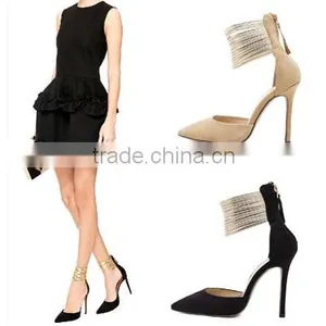 C89185A Korean Fashion Lady High Heel Shoes Women Shoes thumbnail-1