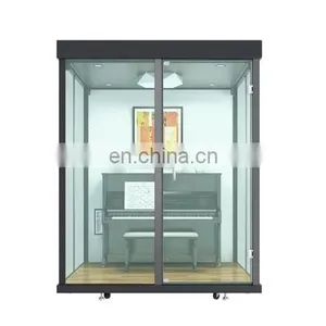 Studio Recording Room Approproative Music Room Noise Reduction Paneling Acoustic Room thumbnail-1