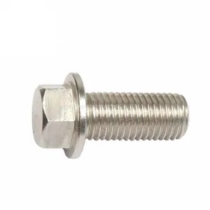 M52 Carbon Steel Fully Threaded Hex Flange Bolt With Washer thumbnail-2