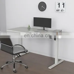 Best Ergonomic Electric Dual Motor Office Sit And Stand Electric Height Adjustable Desk thumbnail-2