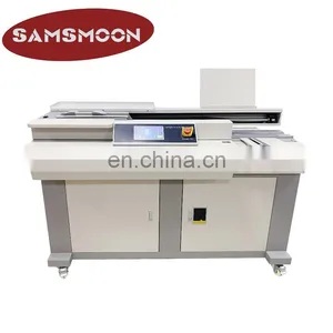 High Quality Max Length 420Mm Heavy Duty Paper Binding Machine Commercial For A3 Coated Paper thumbnail-1