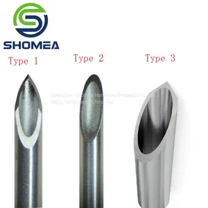 Shomea Customized 3G-32G Medical Grade 304/316 Stainless Steel Back Cut Needle thumbnail-5