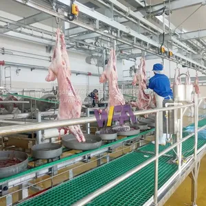 WFA Factory Customized Sheep Slaughterhouse Abattoir Equipment Carcass Processing Convey Rail For Goat Slaughter Machine thumbnail-1
