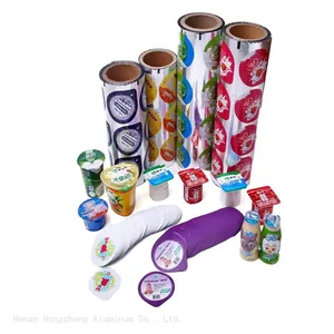 Wholesale Aluminum Closure for Yogurt Lid 8011 Aluminum Foil thumbnail-2