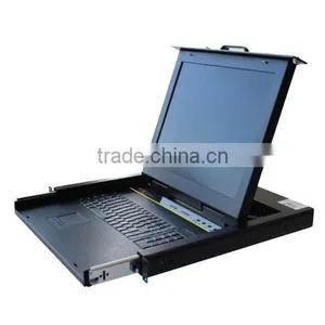 15'' TFT LCD KVM Switch With PS2 an USB Cable thumbnail-1