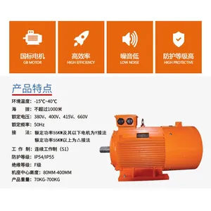 Supply Y2VP 132S-4-5.5kW Frequency Varaiable Speed Series AC Motor thumbnail-3
