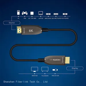 8K HDMI 2.1 Active Optical Cable Factory Wholesale-AM to AM-48Gbps thumbnail-3