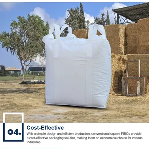 China Factory Bulk Bag 1 Ton Jumbo Bag FIBC Big Bag thumbnail-5